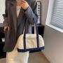 Autumn 2023 Leather Crossbody Bags for Women Canvas Large Capacity Student Leisure Shoulder Bag Handbag Manufacturer Customize