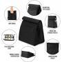 Gelory Portable Food Container Reusable Large Capacity Picnic Thick Aluminum Foil Insulation Package Lunch Bags