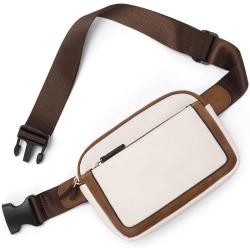 Mini Messenger bag waist bag adjustable shoulder strap artificial leather women's waist bag