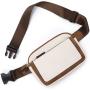 Mini Messenger bag waist bag adjustable shoulder strap artificial leather women's waist bag