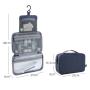 Custom logo mens travel bag toiletries women waterproof toiletry bag portable folding hanging toiletry bag