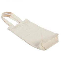 Gelory Wholesale Eco Friendly Cotton Tote Pouches Cotton Canvas Wine Bag Wine Bottle Handle Bags