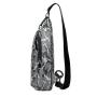 ZX040 Outdoor Daily Sports Men's One Shoulder Chest Bags Oxford Waterproof Crossbody Shoulder Bags Travel Hiking Messenger Bag
