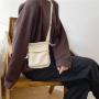 New Fashion Metal Zipper Messenger Bags Women Nylon Purse Mobile Phone Bags Girls Rectangle Small Crossbody Shoulder Bag