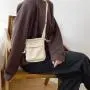 New Fashion Metal Zipper Messenger Bags Women Nylon Purse Mobile Phone Bags Girls Rectangle Small Crossbody Shoulder Bag