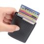 OEM037 Men Credit Card Holders Business Case Fashion Automatic RFID Card Holder Pop Up Aluminium Bank Cards Wallets