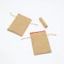 Eco-Friendly Natural Linen Drawstring Bag Jute Burlap Hemp Dust Bag For Gift Packaging