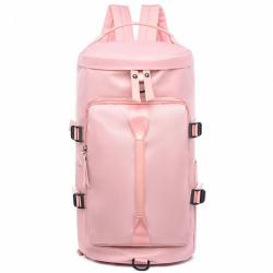CUSTOM Large Capacity Folding Travel duffel Bag Waterproof Foldable Bag Foldie Bag Expandable Lightweight Dry and Wet Separation
