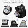 LOVEVOOK Top quality custom Cute Korean Style 15.6 in Large Capacity School Bags with laptop compartment Waterproof book bags