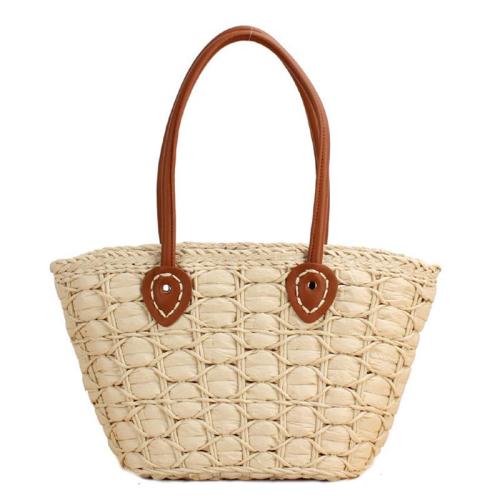 ZR781 Beach Bag Handbag Women Fashion Handmade Half-Round Rattan Woven Straw Summer Messenger Crossbody Bag Girls Lady Straw Bag