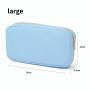 24 Colors High Quality Zipper Waterproof Toiletry Bag Nylon Pouch Travel Large Makeup Make up Bags Large Cosmetic Bags