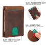 Compact Front Pocket Wallets RFID Blocking Credit Card Holder Mens Slim Wallet