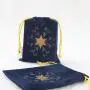 Custom Logo Printed Gift Velvet Jewelry Bag Drawstring Dust Packaging Perfume Velvet Pouch