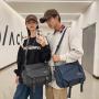 ZR740 Unisex Crossbody Bag Waterproof Shoulder Bag Sports Travel Leisure Nylon Business High Quality Print logo Laptop Bag