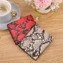 New styleretro creative printed men's short leather wallet, student money clip, soft leather wallet with multiple card slots