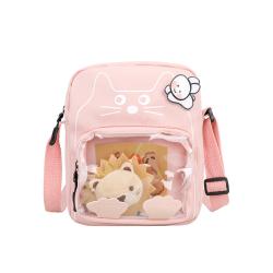 2022 Newest Designer Canvas Shoulder Bag Crossbody Ita Bag Cat Printing Custom Ita Bag
