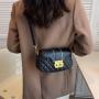 Diamond Lattice Fashion Women Bags Pure Color Shoulder Crossbody Bag Pu Leather Ladies Handbags Women Bag JY220802