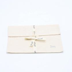 Customized Natural Color Muslin Cotton Envelope Pouch Underwear Cloth Packaging Canvas Garment Envelope Dust Bag