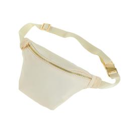 keymay Keymay Factory Hot Sell High quality corduroy women canvas and nylon bag hot pink fanny pack