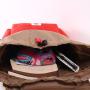 CHANGRONG Custom Lightweight recycled rpet color block design casual sports backpacks