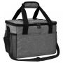 Pretty Outdoor Camping Square Double Zipper Reusable Thermal Insulation Fabric For Cooler Bags Bento Lunch Box With Bags