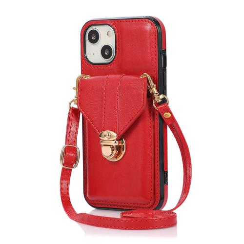 Factory wholesale leather crossbody phone bags cell phone case leather mobile phone bags cover