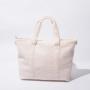Keymay Stock No MOQ M L Cream Winter Autumn Women's Fuzzy Tote Handbag Teddy Tote Bag