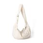 Factory Custom LOGO Fashion Simple Nylon Crossbody Bag Customizable Color Tote Nylon Cotton Bag Large Capacity  Hobo bag