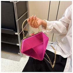 ZR554 New PopularTassel Dinner Clutch Bag PU Women's Luxury Handheld Banquet Bag Metal Dress Versatile Evening Party Diamond Bag