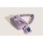 Fresh Sweet Fluffy Handbag 2024 New Women'S Bag Simple Cute Fluffy Solid Color Small Square Bag Shoulder Bag