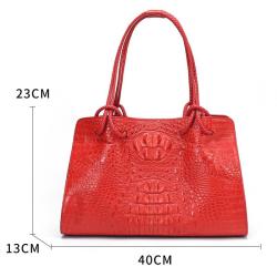 Sac A Main Femm Bolso De Lujo Hot Sale Women Custom Genuine Crocodile Leather Woman Handbags Ladies Luxury Shoulder Hand Bags