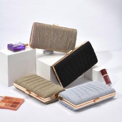 Fashionable glitter purses and handbags woman hand bag elegant party bag wedding purse clutch evening bags