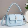 2024 New Fashion Knitted Handheld High end Creative Small Body Bag