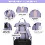 2pcs/set Fashion Carry on School College Work Travel Daypack with USB Port & pencil box Teacher Nurse Bag Laptop Backpack Purse
