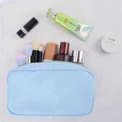 Keymay RTS Fast Shipping 27 Multi Colors Waterproof Nylon Makeup Pouch Bag Wholesale Makeup Bag Cosmetic Bag High Capacity