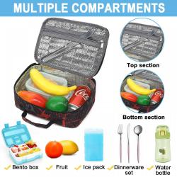 Wholesale Customization Insulated Lunch bag for Kids Boys Girls School Lunch Bags Reusable Cooler Thermal Meal Tote for Picnic