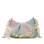2024 new soft leather women's crossbody bag summer simple fashion women's large capacity Western satchel