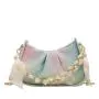 2024 new soft leather women's crossbody bag summer simple fashion women's large capacity Western satchel