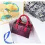 Top selling fashion handbag for women luxury designer bag with high texture embossed snake material famous brand bag 24 cm