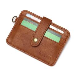 CUIKCA Card Wallet Leather Cover Hasp Metal Wallet Fashion Japan Business Oem Style Pattern Pcs