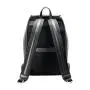 Custom Private Label Men Travel Laptop Bag 13 Inch Black Eco-friendly Vegan Luxury Leather Backpack