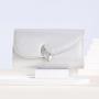 Fashion Party Bridal Handbag Chain Crossbody Bag Metal Rhinestones Leaf PU Clutch Bag Gold Evening Bags For Ladies