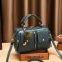 Custom Color White Pu Leather Women Shoulder Crossbody Bag For Ladies