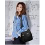 Popular Women's backpack oxford cloth ladies shoulder bag Korean style colorful straps solid color double back schoolbag