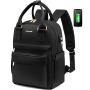 LOVEVOOK Girls Cute Casual School Travel Bagpack Nylon Waterproof Backpack Purse with USB Port Mini Backpacks for Women Ladies