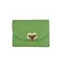 Promising Classic with logo print Vegan Leather Mini Bag And Wallet Trendy Fashion Heart Purse For Ladies