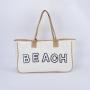 Custom Print Canvas Tote Special  Waterproof Anti Dust Treatment Shoulder Handbags Inner Pocket Women Shopping Work Tote Bags