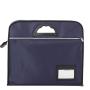 HR286 Customized Printed Logo Thick Portable File Bag Conference Zipper Information Bag Oxford Business Handbag Briefcase