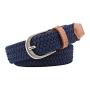Men's stretch woven braided belt, custom canvas or leather belts for Men Casual Jeans