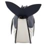 Manufacturer Fashion Cute cartoon whale messenger bag Custom funny Whale animal shape bag